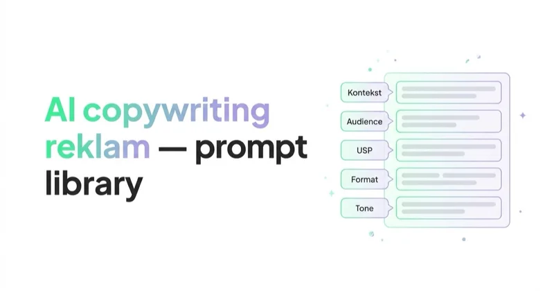 AI copywriting reklam — prompt library do ChatGPT, Claude i Gemini
