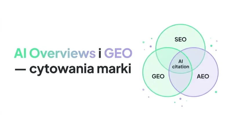 AI Overviews i GEO — jak zwiększyć szansę, że ChatGPT, Perplexity i Google AI cytują markę
