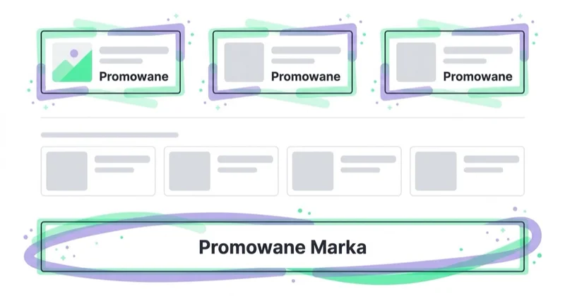 Sloty reklamowe w karcie produktu Allegro.