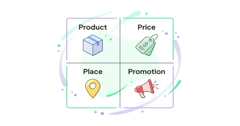 Marketing Mix 4P: Product, Price, Place, Promotion