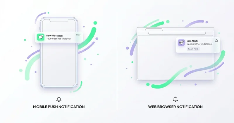Push (aplikacja) vs web push (przeglądarka)