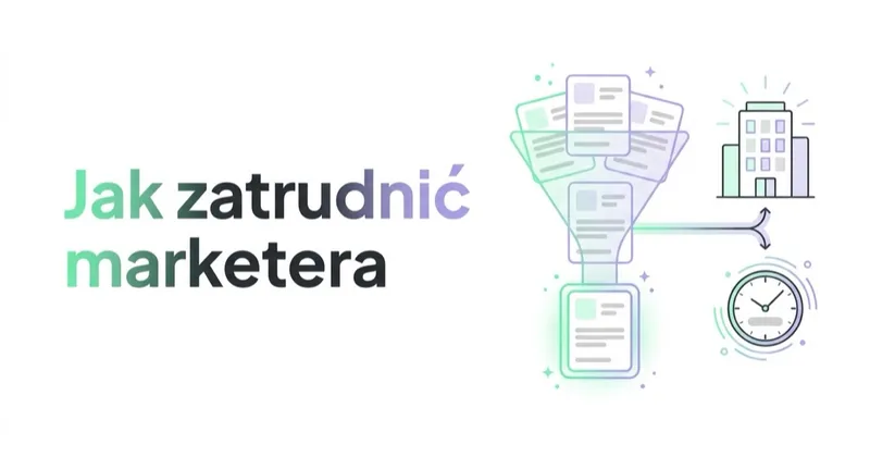 Jak zatrudnić marketera (i kiedy lepiej agencja lub dyrektor na godziny)