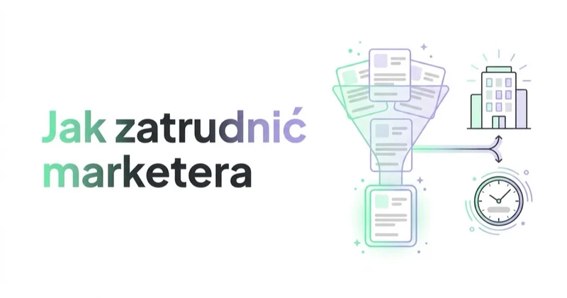 Jak zatrudnić marketera (i kiedy lepiej agencja lub dyrektor na godziny)