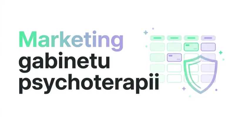 Marketing gabinetu psychoterapii: zaufanie, dyskrecja i ograniczona liczba godzin
