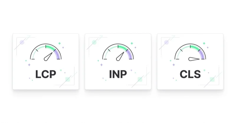 Core Web Vitals sklepu internetowego: LCP, INP i CLS.