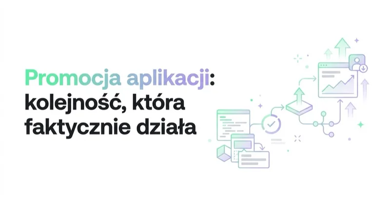 Promocja aplikacji: kolejność, która faktycznie działa
