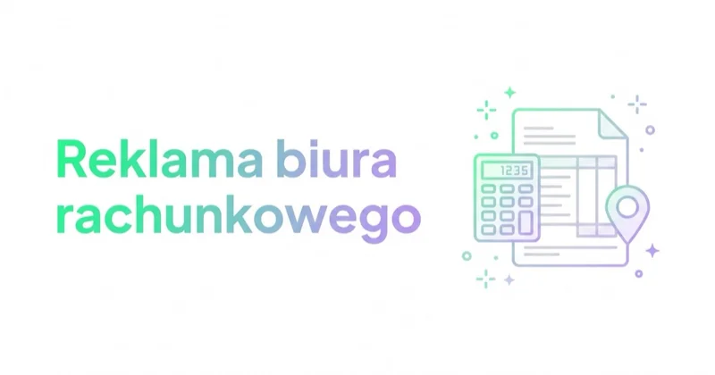Reklama biura rachunkowego