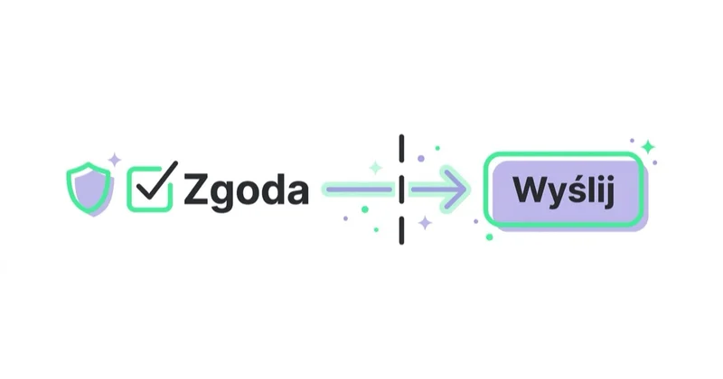 Zgoda jako fundament — bramka opt-in przed wysyłką.