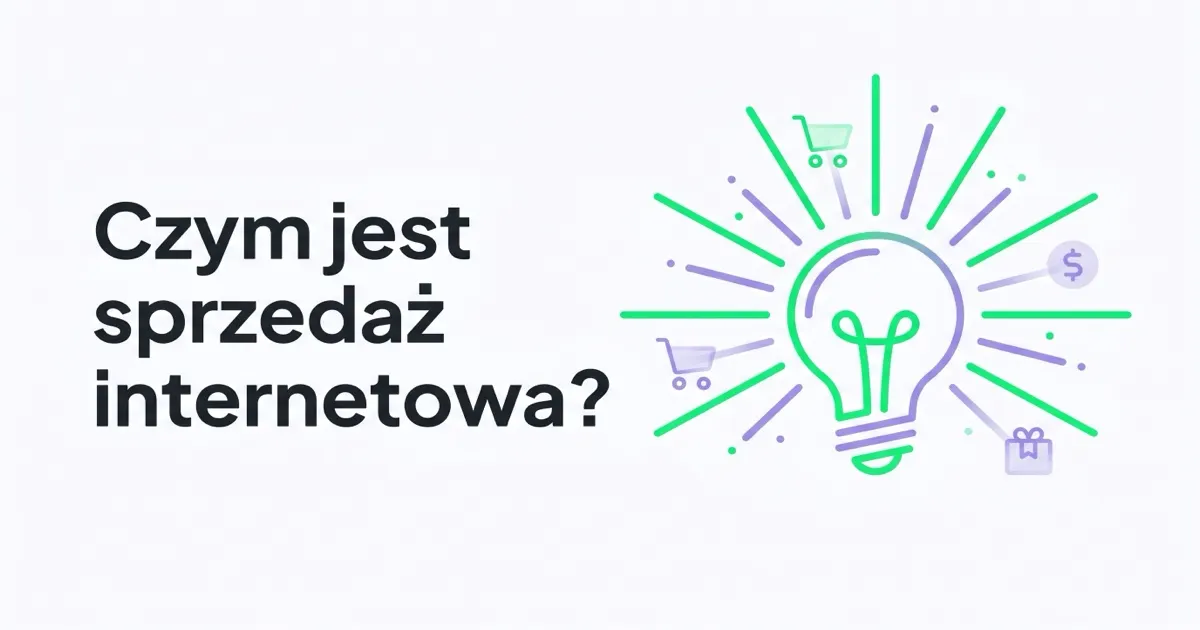 Czym jest sprzedaż internetowa?