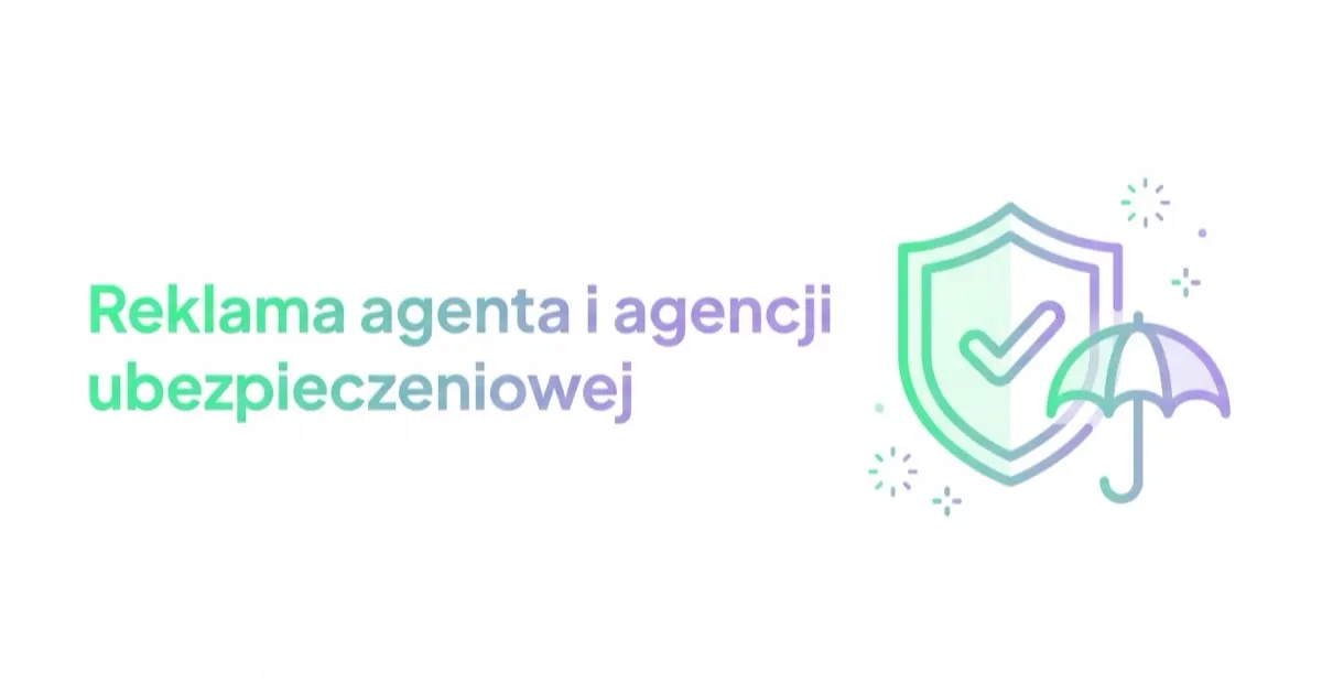 Reklama agenta i agencji ubezpieczeniowej