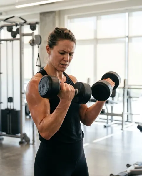 Kreacja reklamowa Fitness, suplementy i zdrowie — wariant 1