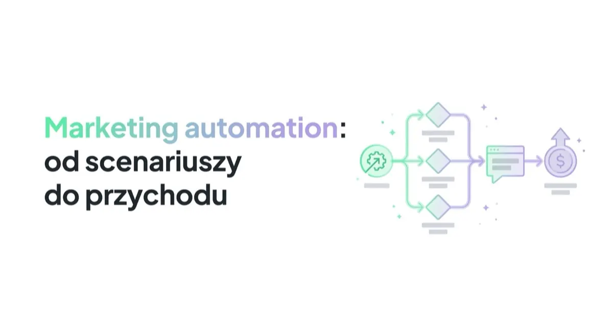 Marketing automation: od scenariuszy do przychodu (nie od narzędzia)