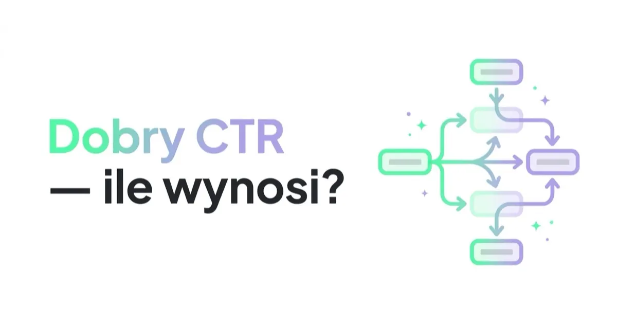 Dobry CTR — ile wynosi? Benchmarki współczynnika klikalności per kanał