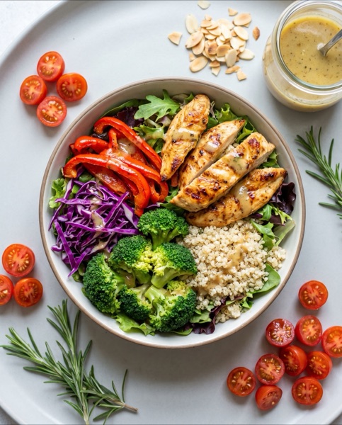 Kreacja reklamowa Fitness, suplementy i zdrowie — wariant 3